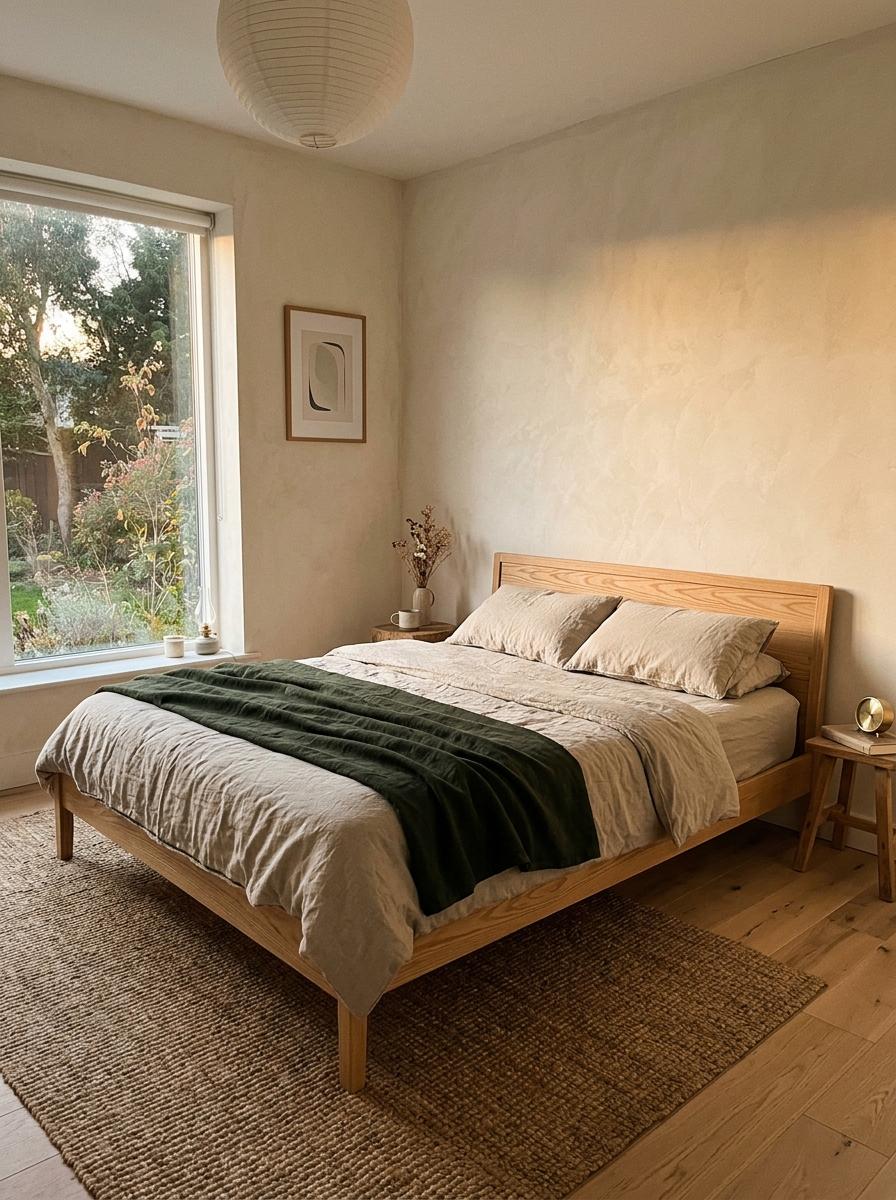 A Balanced Japandi Bedroom Makeover For Better Sleep