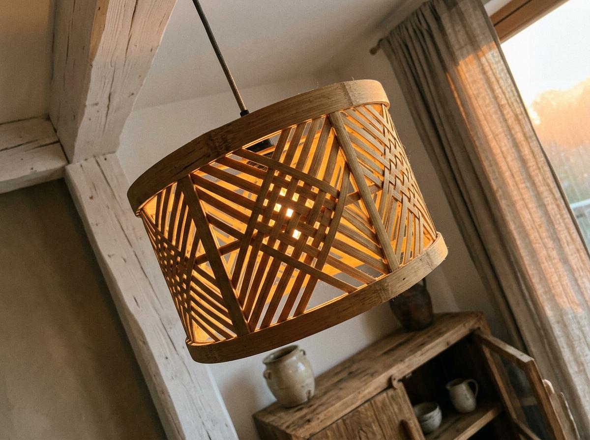 A Closer Look At Sustainable Bamboo Japandi Lighting Fixtures