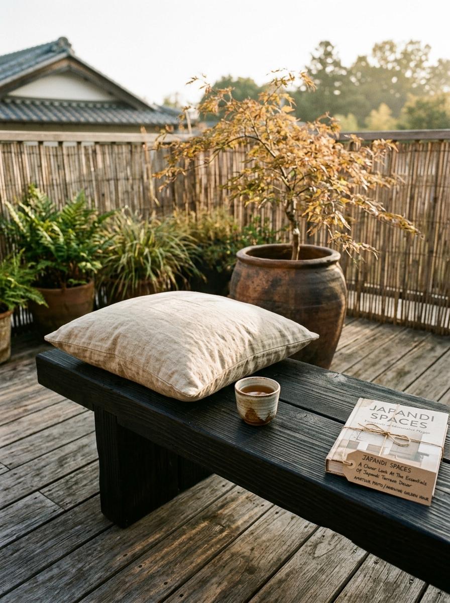A Closer Look At The Essentials Of Japandi Terrace Decor
