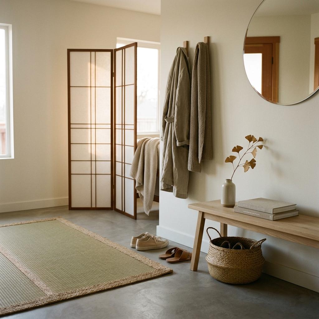 A Curated Collection Of Japandi Entryway Styling Ideas