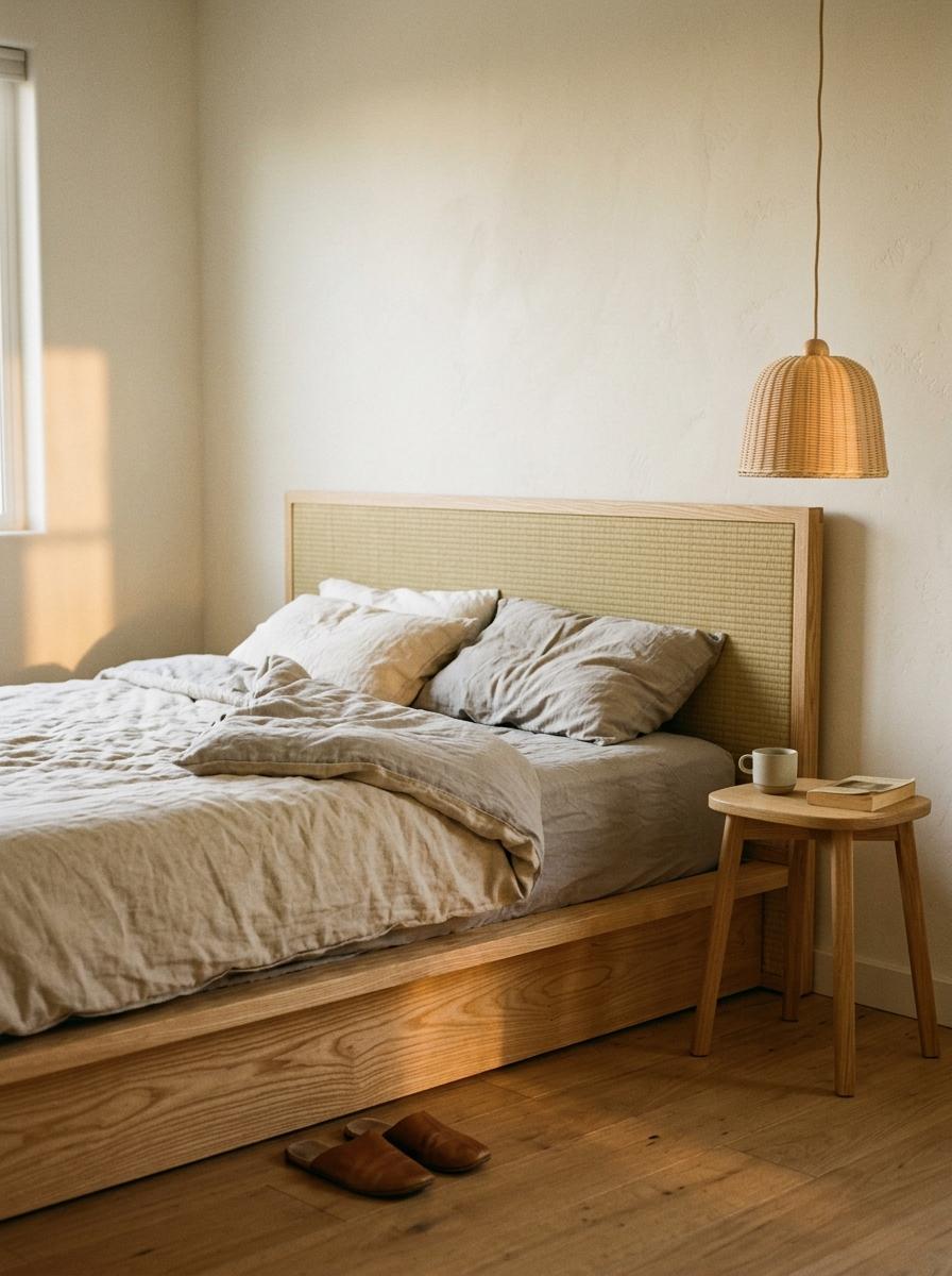 A Curated Collection Of Minimalist Japandi Bedroom Furniture