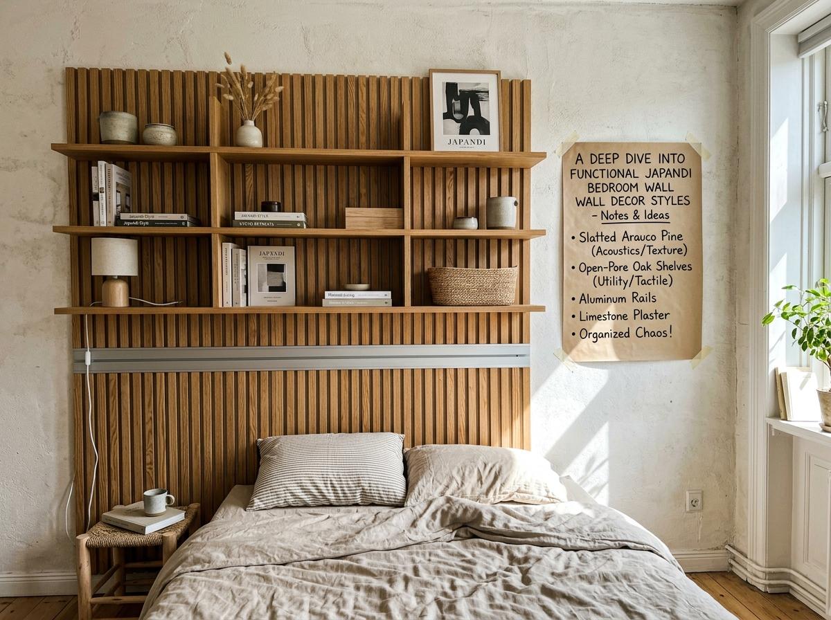 A Deep Dive Into Functional Japandi Bedroom Wall Decor Styles