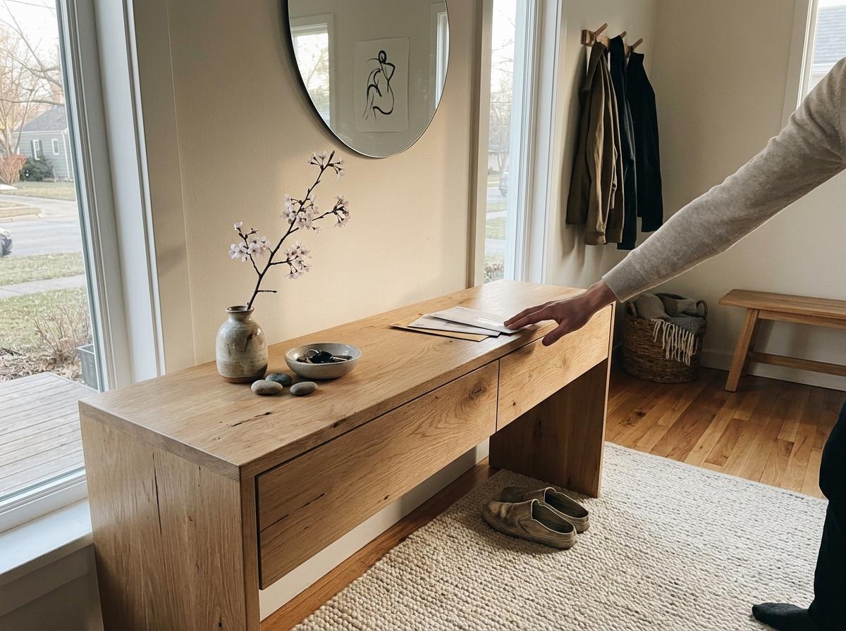 A Deep Dive Into Minimalist Japandi Entryway Furniture