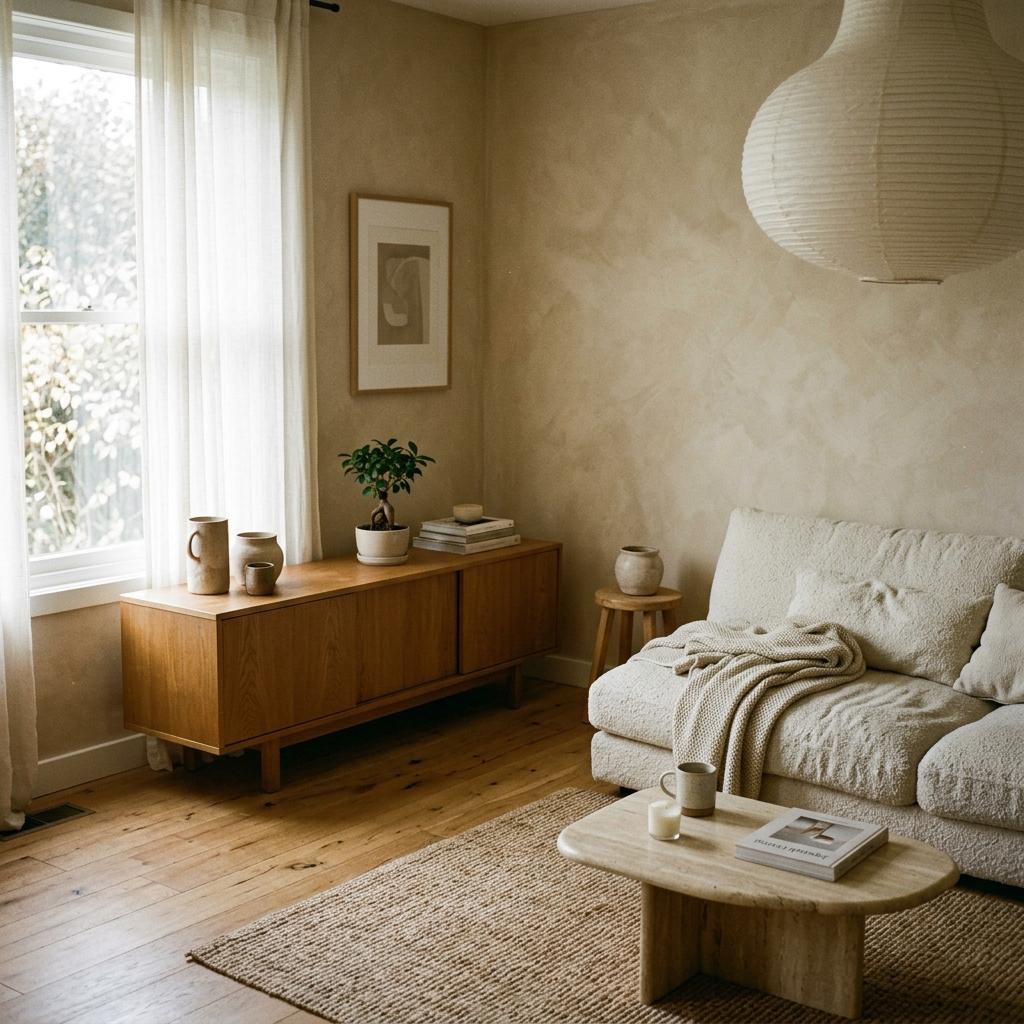 A Deep Dive Into Neutral Tones For Japandi Living Rooms