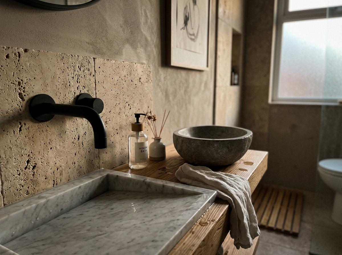 A Detailed Look At Contemporary Japandi Bathroom Decor
