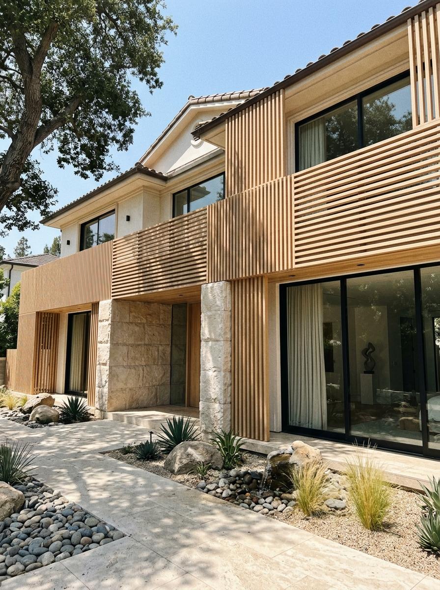 A Grand Mansion Transformed With Luxury Japandi Details