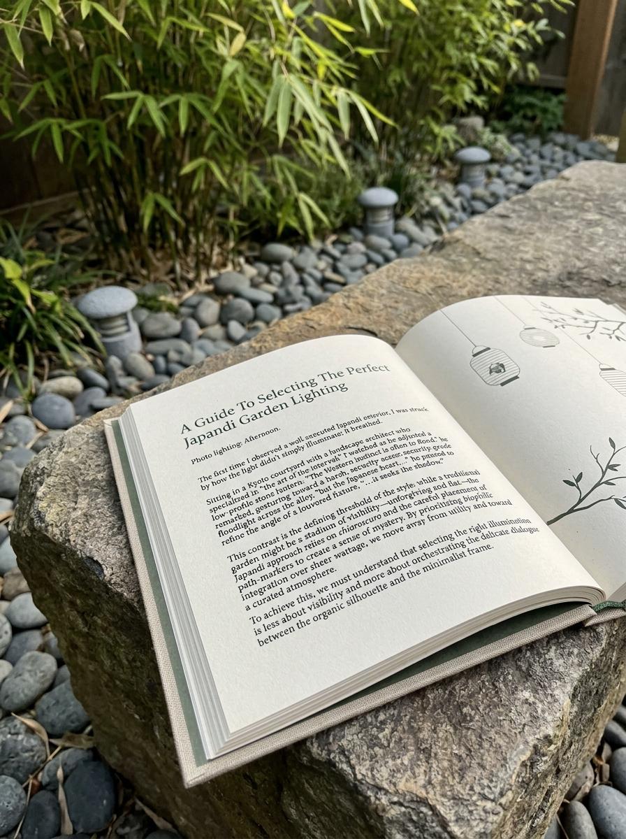 A Guide To Selecting The Perfect Japandi Garden Lighting