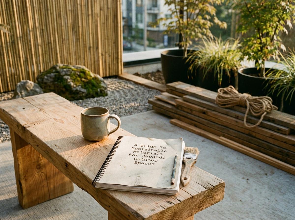 A Guide To Sustainable Materials For Japandi Outdoor Spaces