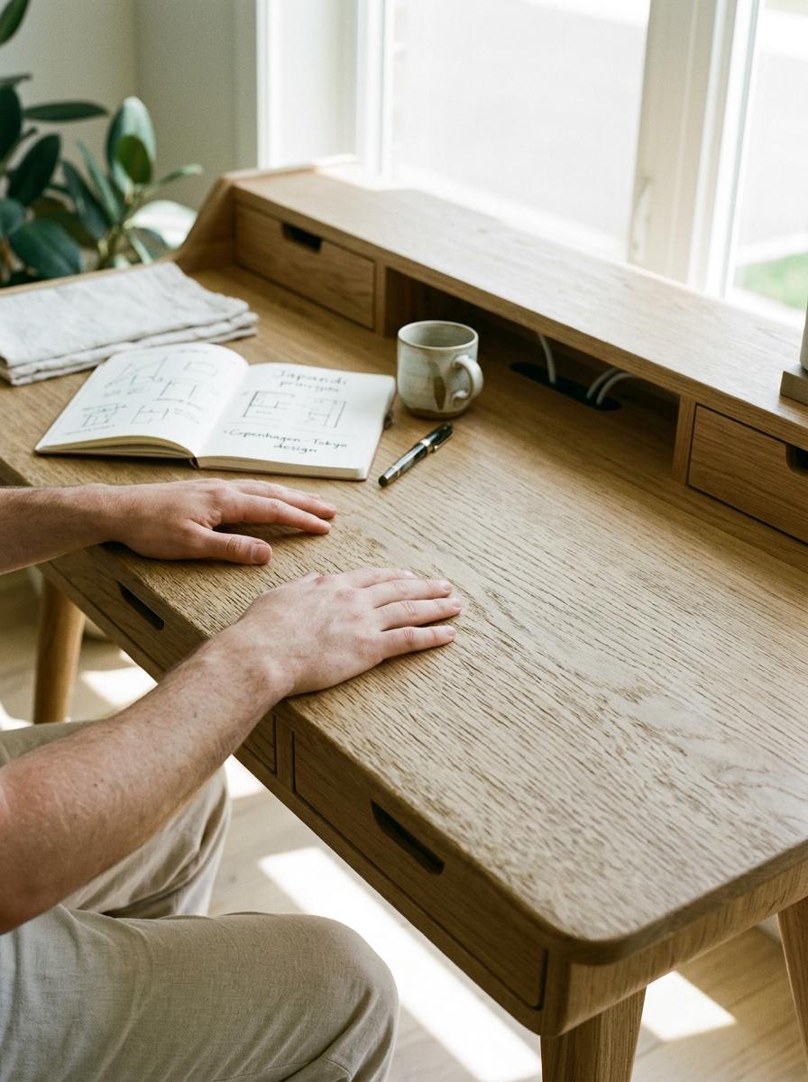 A Guided Look At The Best Japandi Office Desk Features