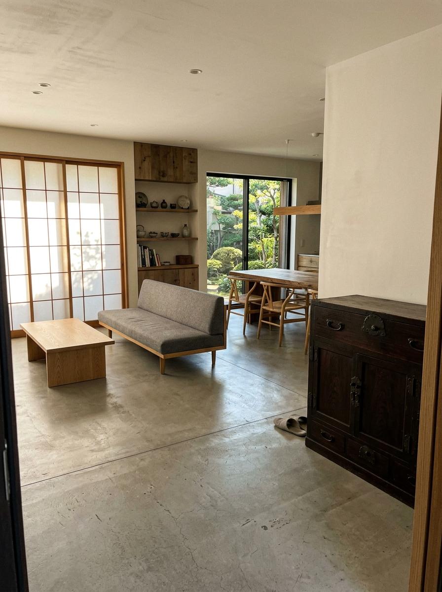 A Journey Through A Carefully Curated Japandi Style House