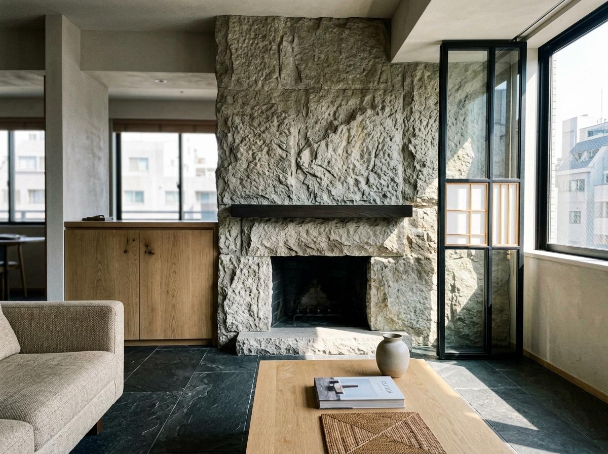 A Masterpiece Of Craftsmanship In A Luxury Japandi Apartment