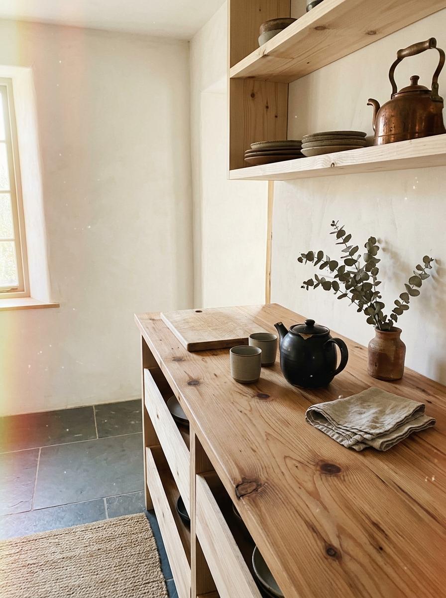 A Minimalist Approach To The Perfect Rustic Japandi Kitchen