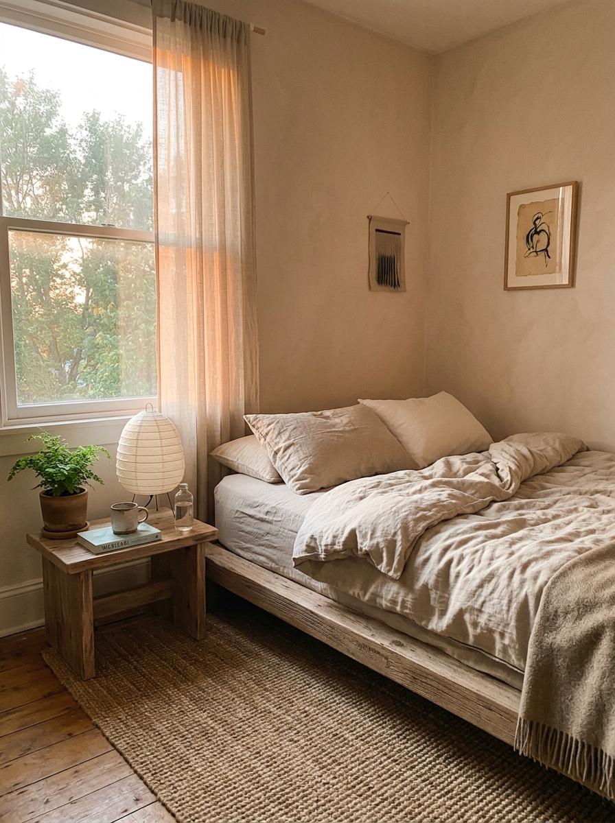 A Natural Approach To Japandi Bedroom Decor