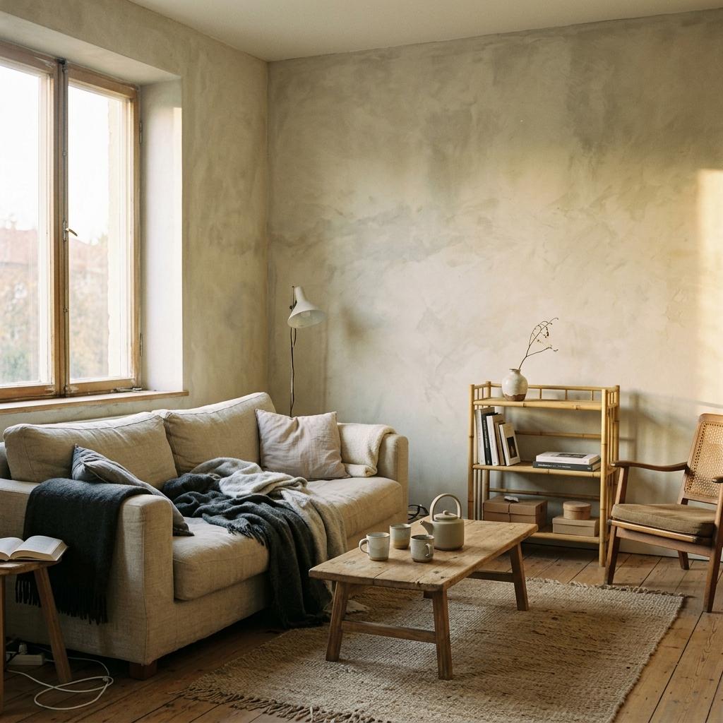 A Neutral Palette For The Ultimate Japandi Living Room