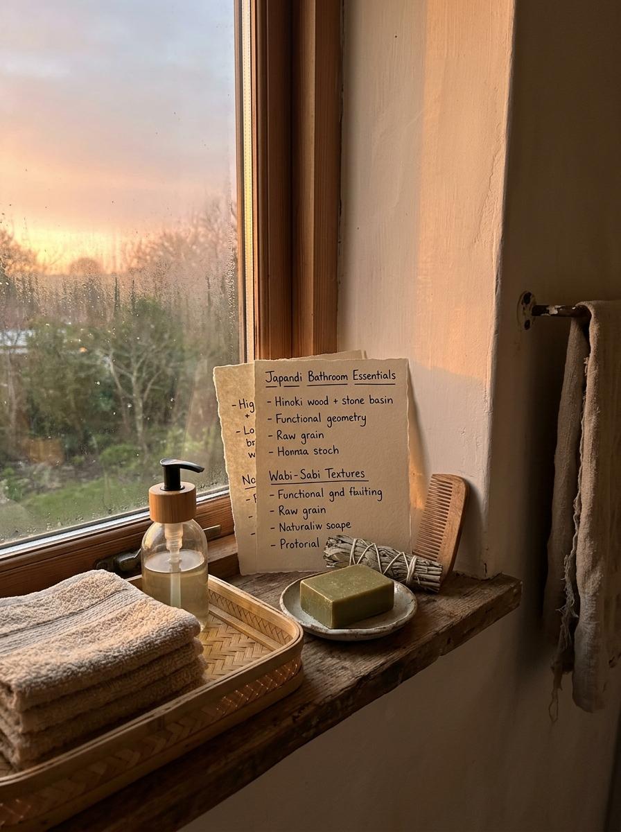 A Practical Guide To Japandi Bathroom Decor Essentials