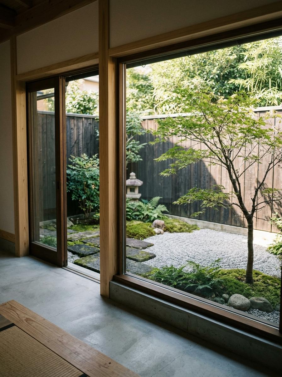 A Quiet Refuge Featuring Small Japandi Garden Details