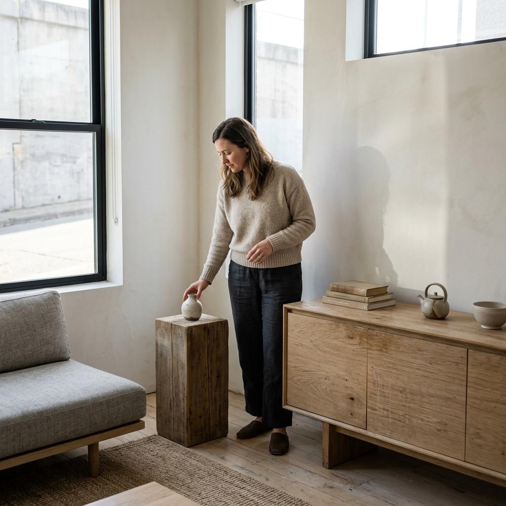 A Quiet Retreat Highlighting Japandi Interior Design Details