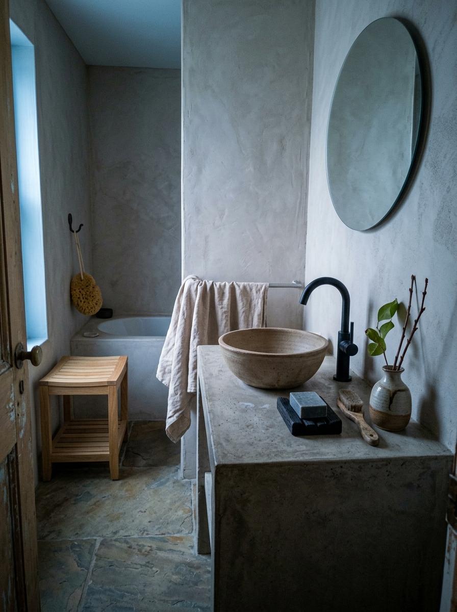 A Refined Approach To Modern Japandi Bathroom Decor