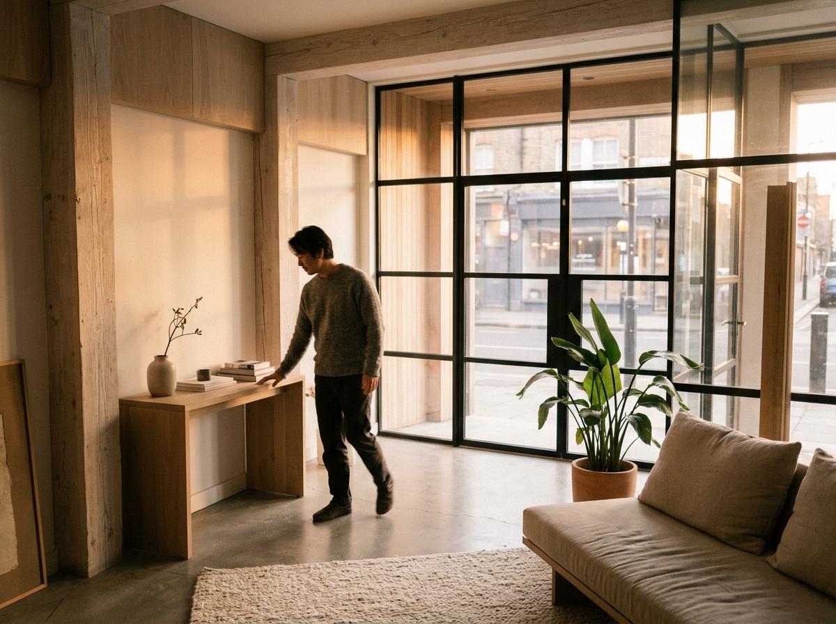 A Sophisticated Blend Of Cultures In A Japandi Style House