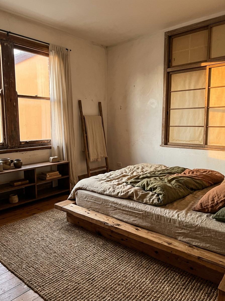 Achieve A Balanced Look With Rustic Japandi Bedroom Ideas