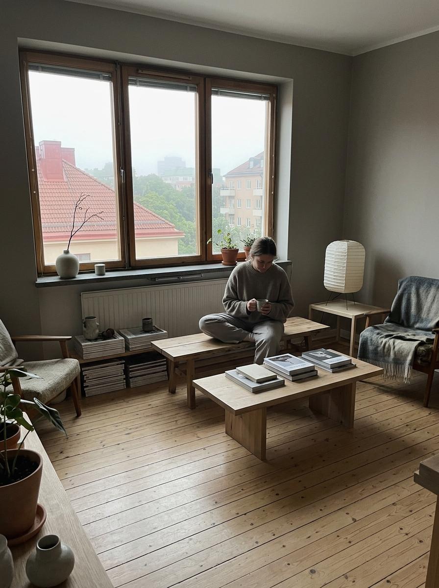 Achieve A Quiet Scandinavian Atmosphere With Japandi Principles