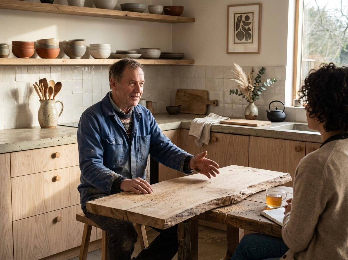 Achieving A Timeless Look With Organic Japandi Kitchen Design