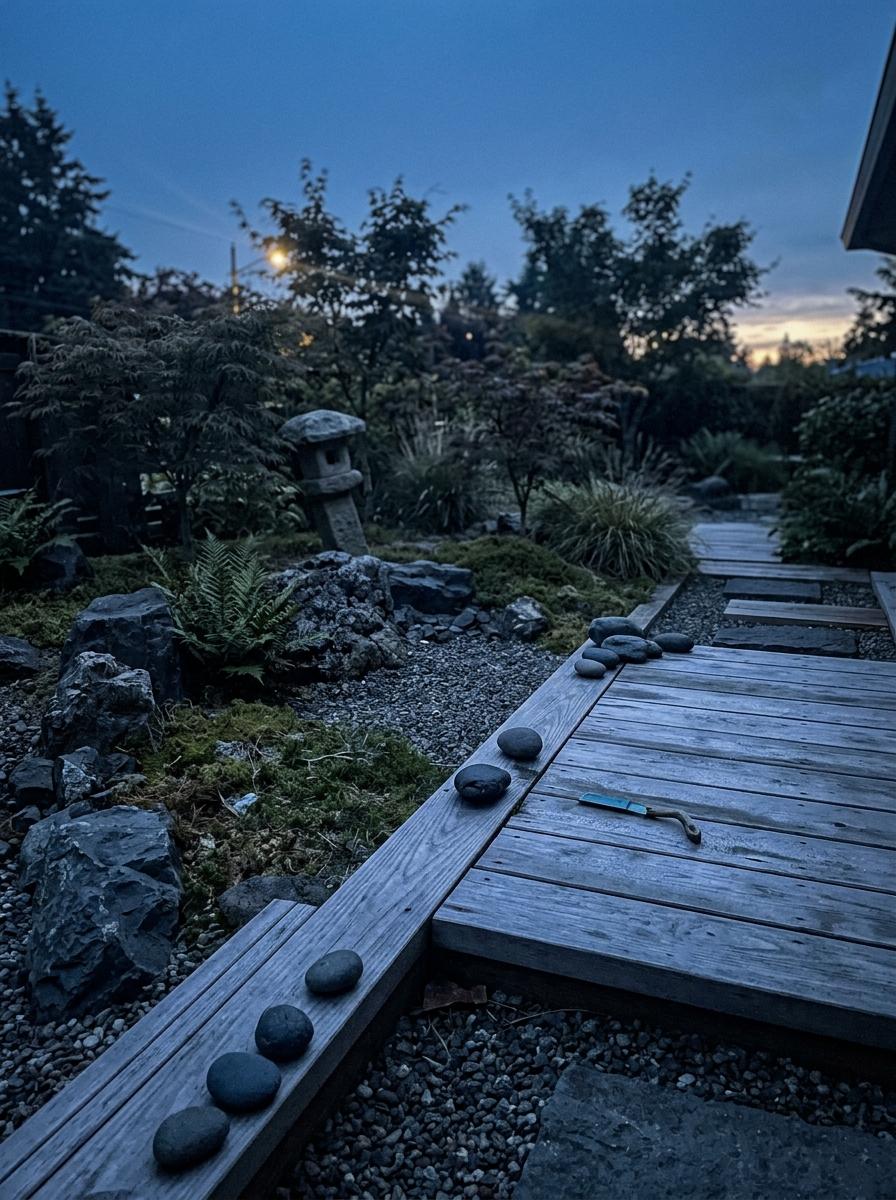 Achieving Balance Through Thoughtful Japandi Garden Design