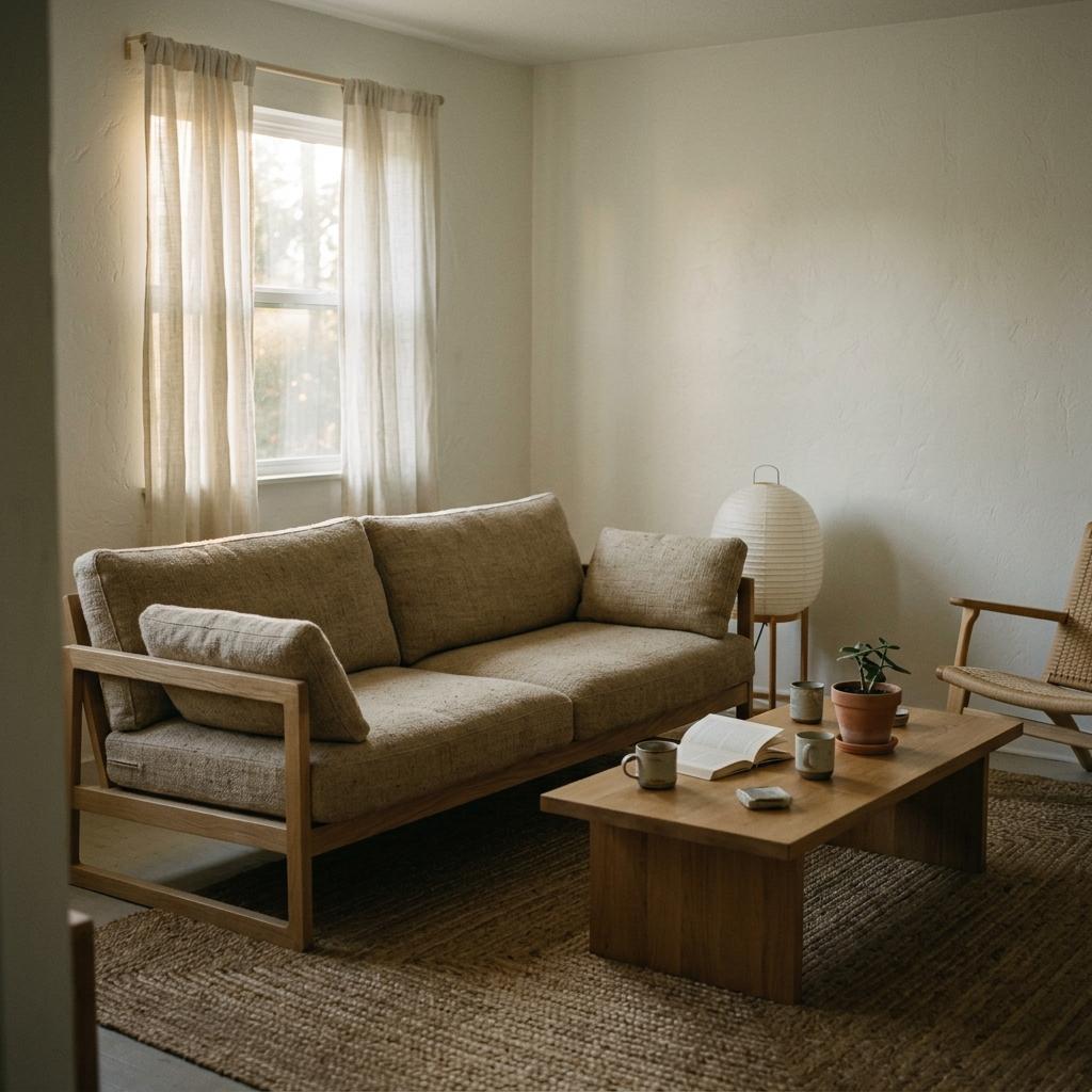 An Inspired Collection Of Timeless Japandi Living Room Furniture
