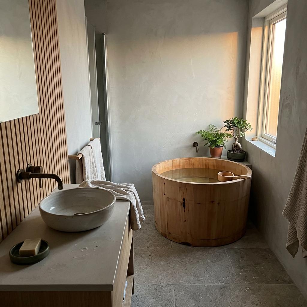 Balance And Flow: The Art Of A Modern Japandi Bathroom