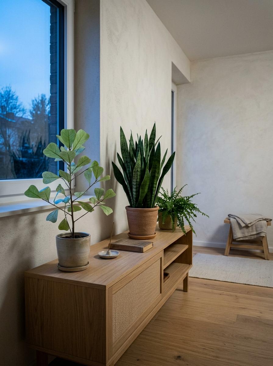 Balancing Texture And Light With Japandi Plants