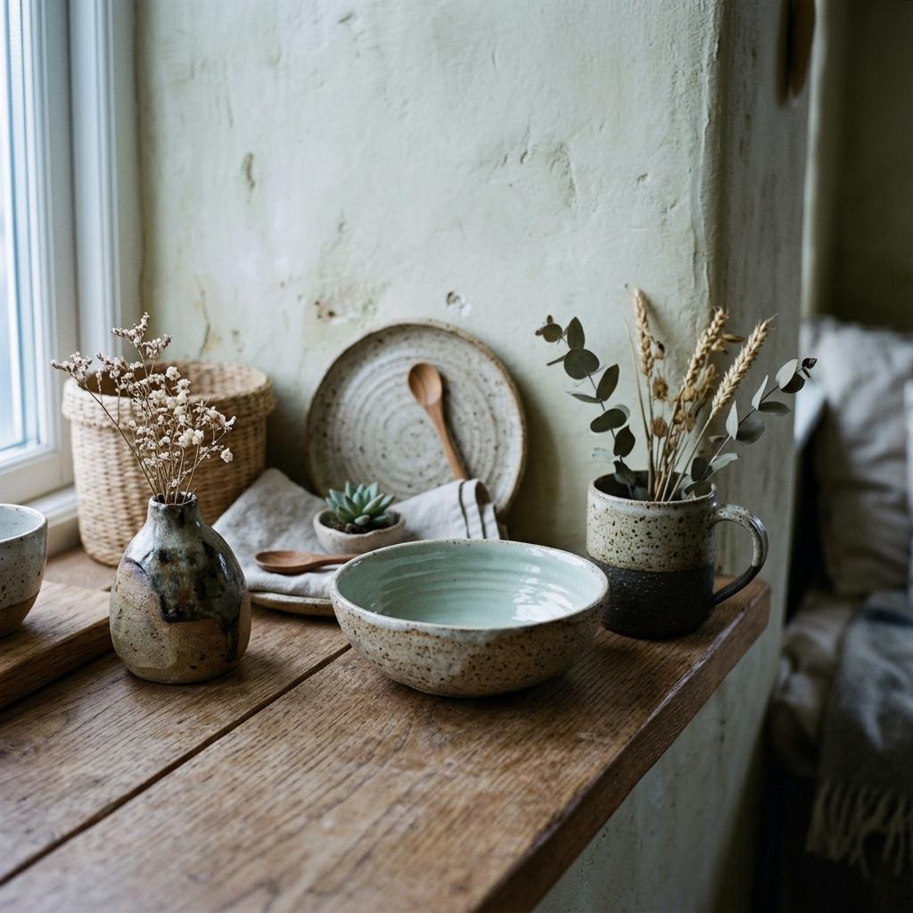 Beautiful Handmade Ceramics For A Cozy Japandi Display