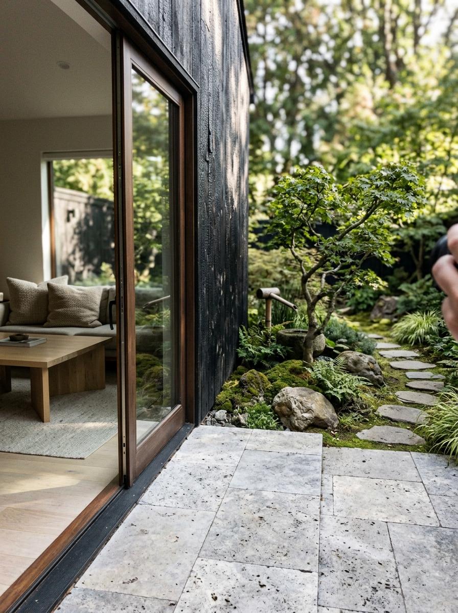 Blending Interior And Exterior With Japandi Garden Design