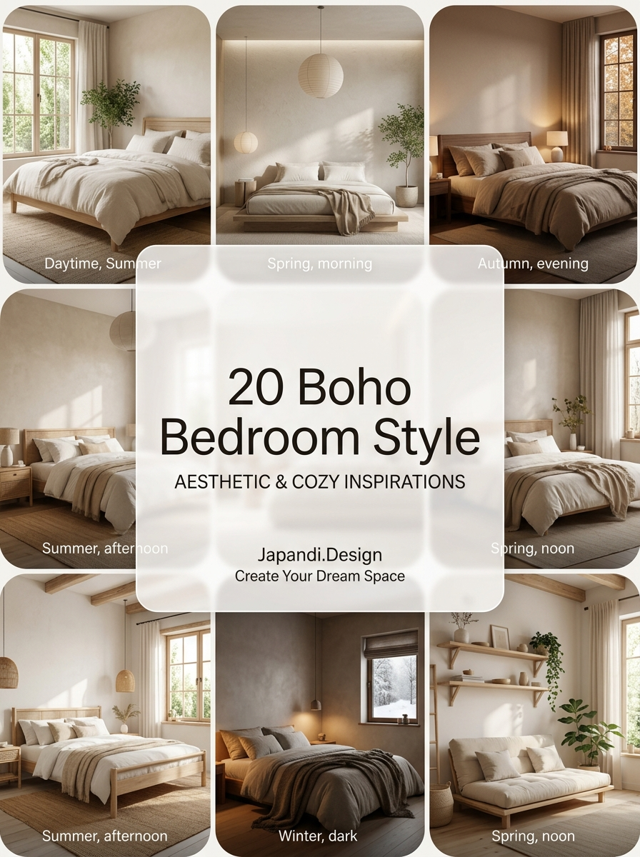 Boho Bedroom Style Elements for a Cozy and Eclectic Retreat