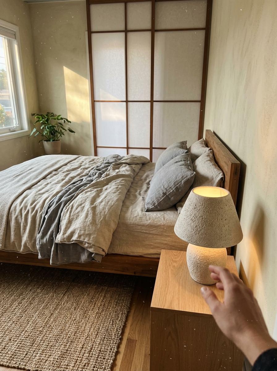 Bringing Natural Texture To Your Japandi Dream Bedroom