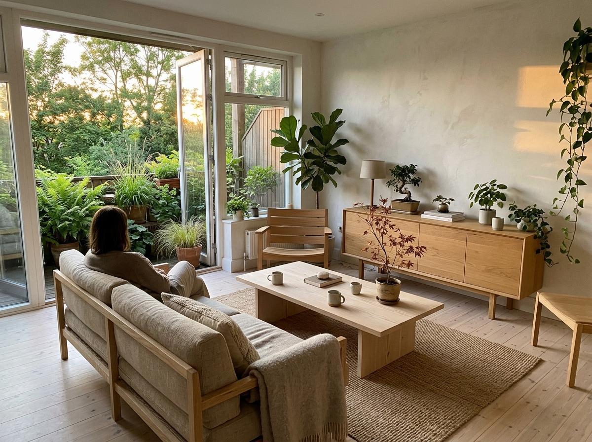 Bringing Nature Indoors With Japandi Living Room Furniture Styles