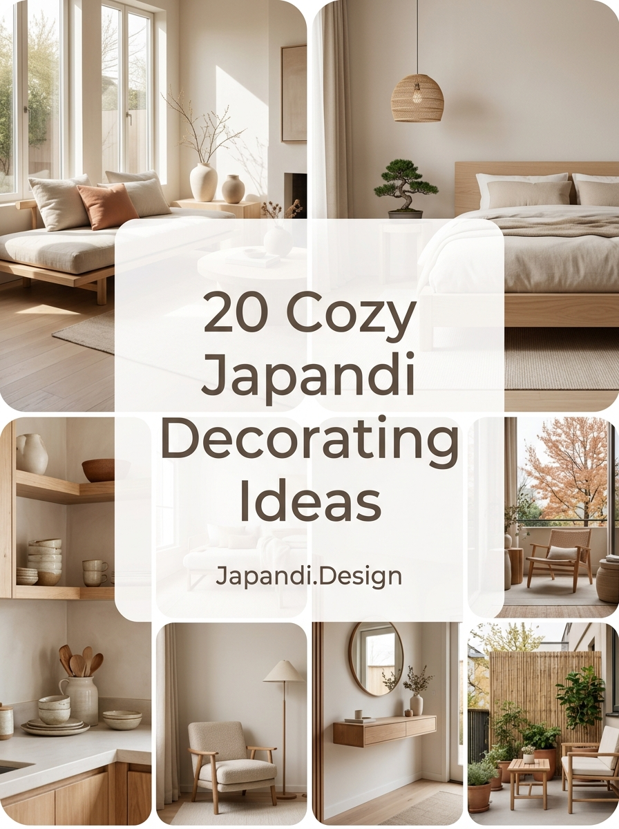 Cozy Japandi Decorating Ideas for a Balanced and Minimalist Home