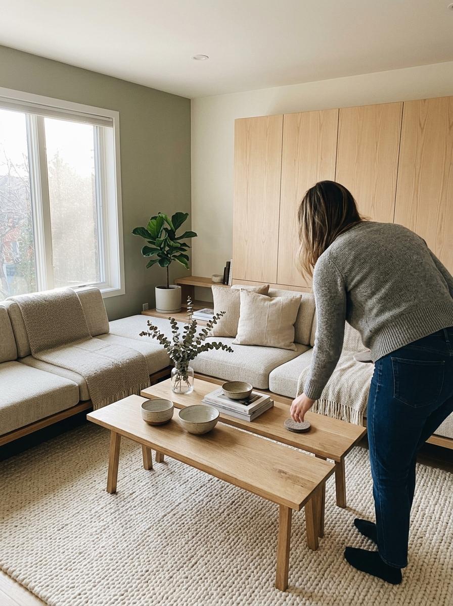 Crafting A Personal Sanctuary With Cozy Japandi Living Room Decor