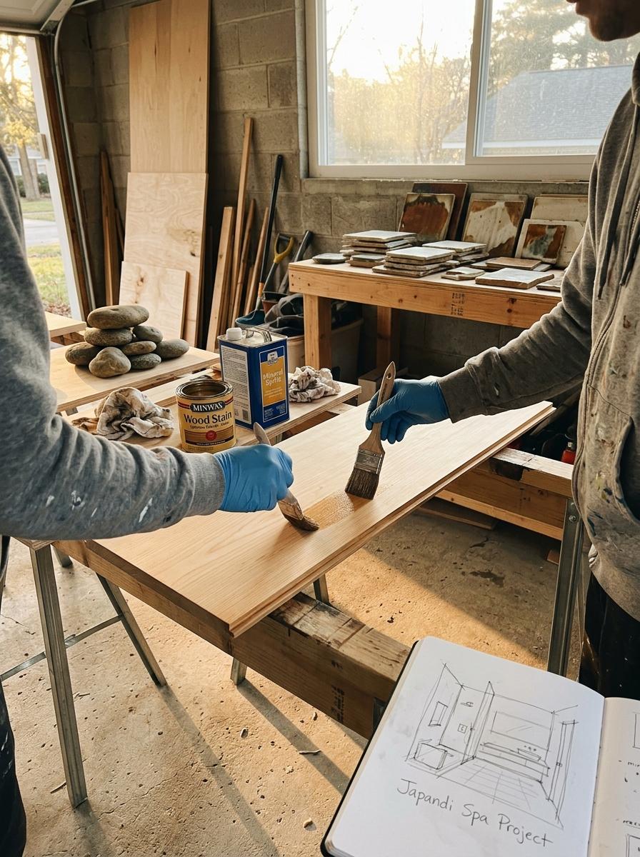 Crafting A Private Spa With Japandi Style Bathroom Elements