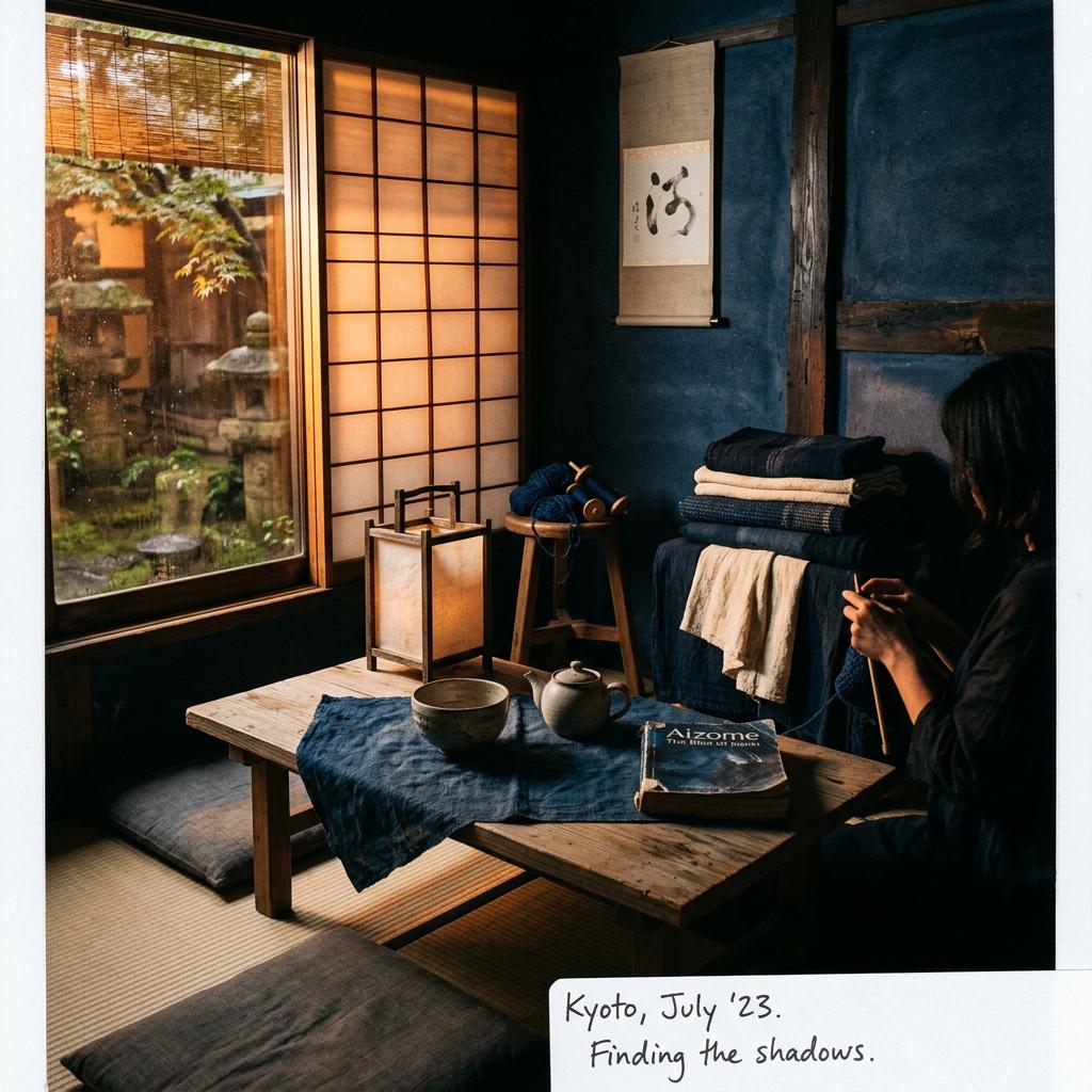 Create A Cozy Atmosphere Using Moody Indigo Japandi Design