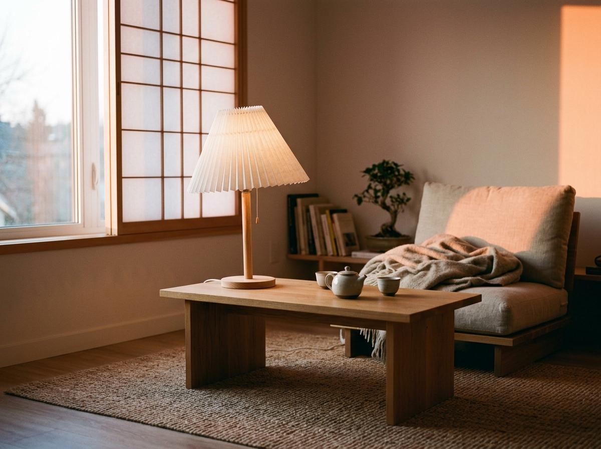 Create A Peaceful Atmosphere With Soft Japandi Lighting Fixtures