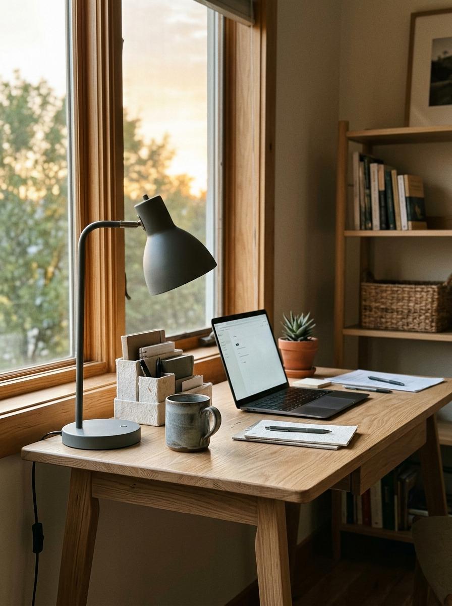 Create A Productive Workspace With Minimalist Japandi Office Principles