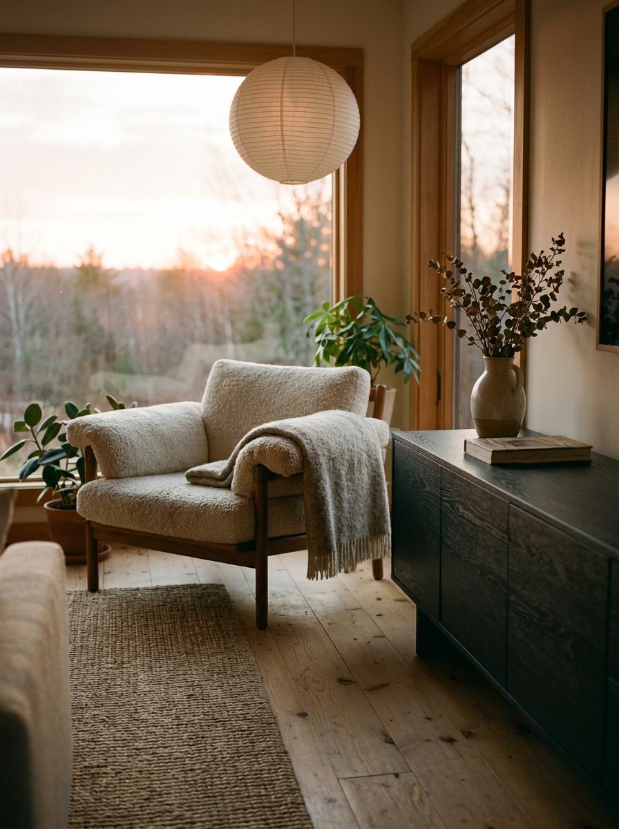 Create A Refined Scandinavian Retreat With Japandi Elements