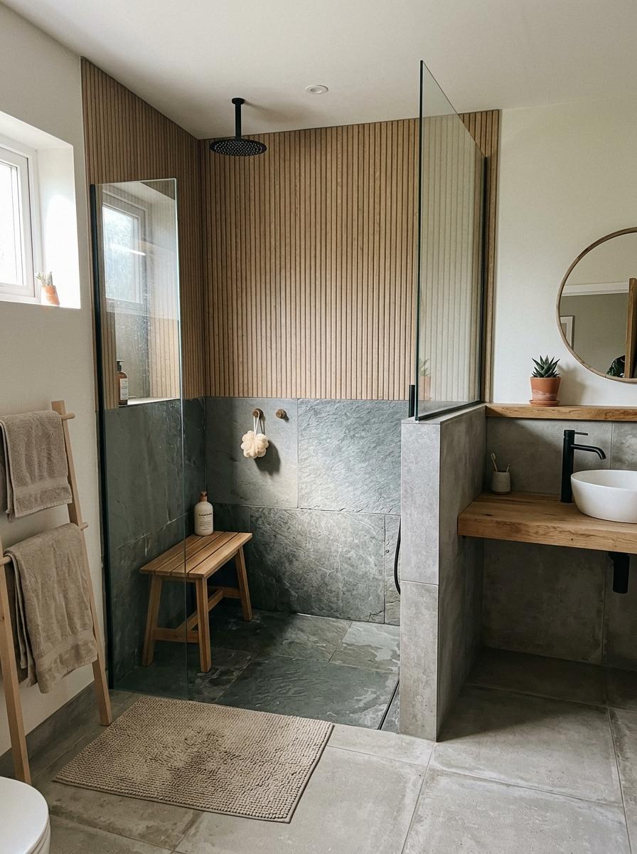Create A Spa Atmosphere With Japandi Bathroom Shower Ideas