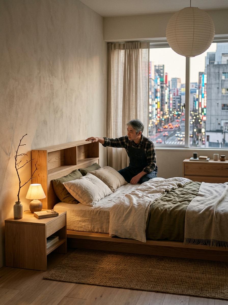 Create A Zen Bedroom Sanctuary Using Japandi Principles