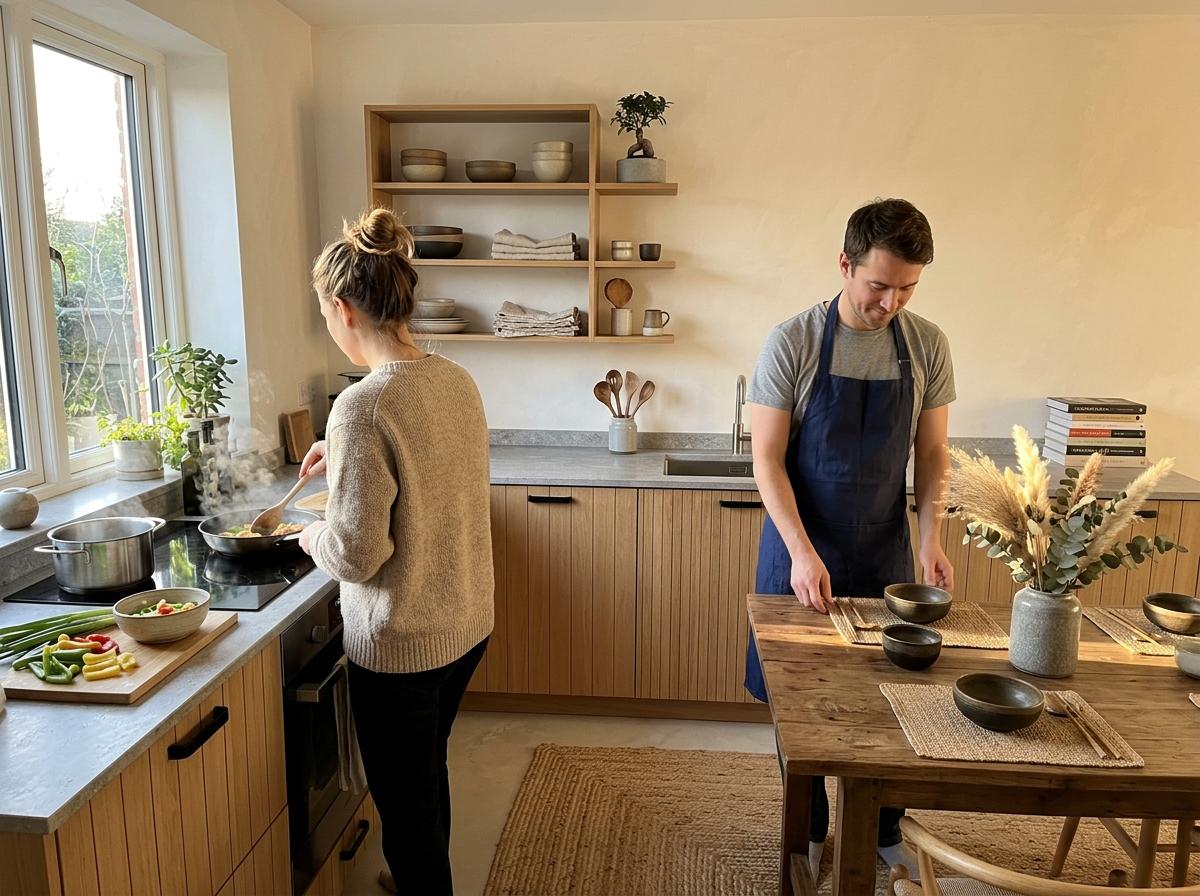 Creating A Calm Cooking Environment With Scandi Japandi Kitchen Decor