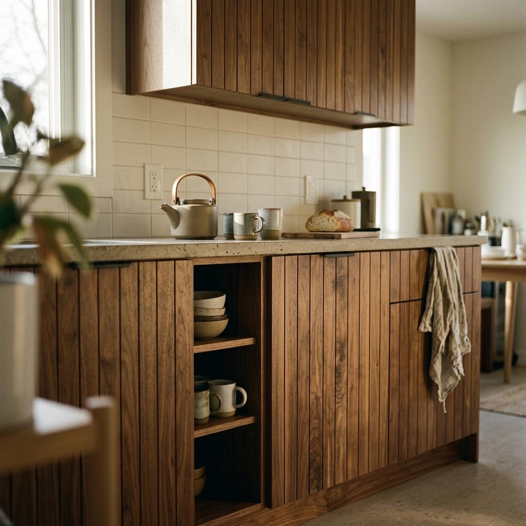 Creating A Cozy Atmosphere With Japandi Kitchen Cabinetry