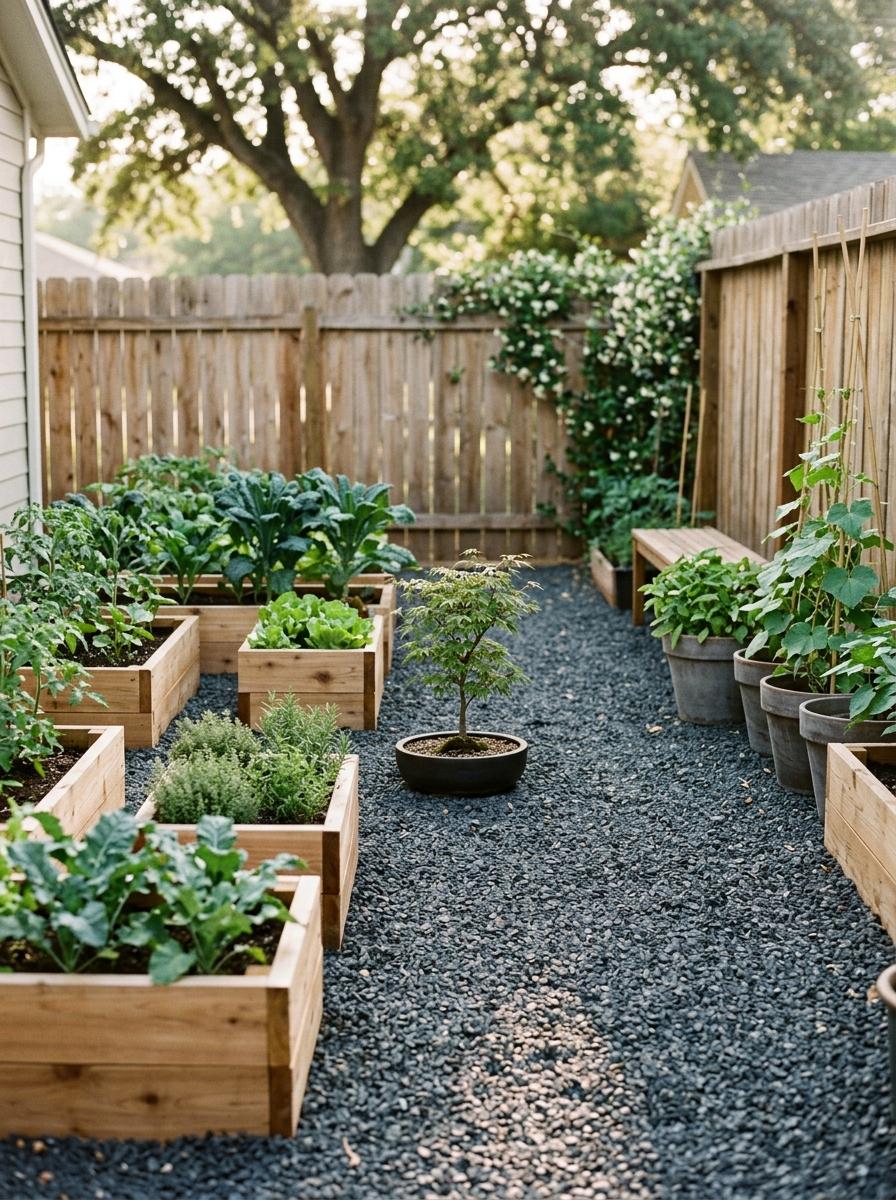 Creating A Functional Japandi Vegetable Garden In Small Spaces