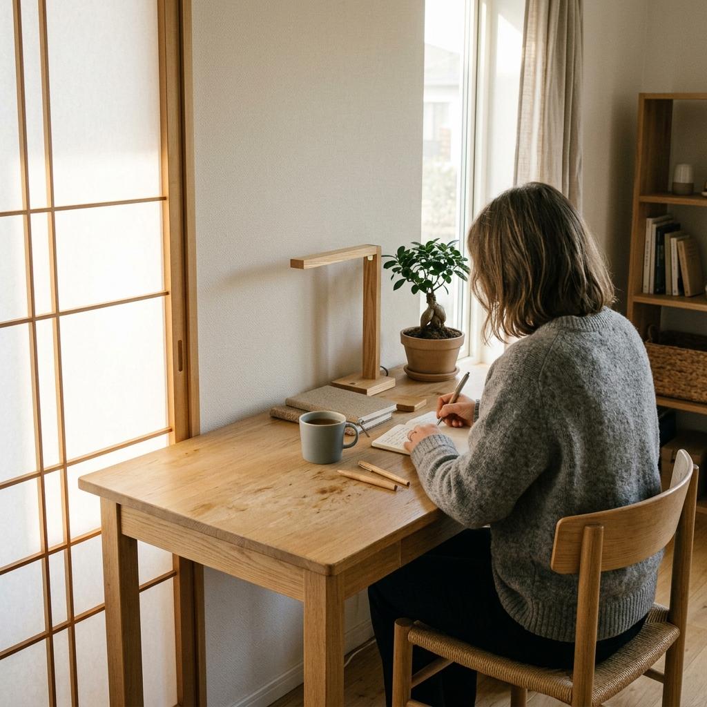 Creating A Productive Workspace Using Japandi Design Elements