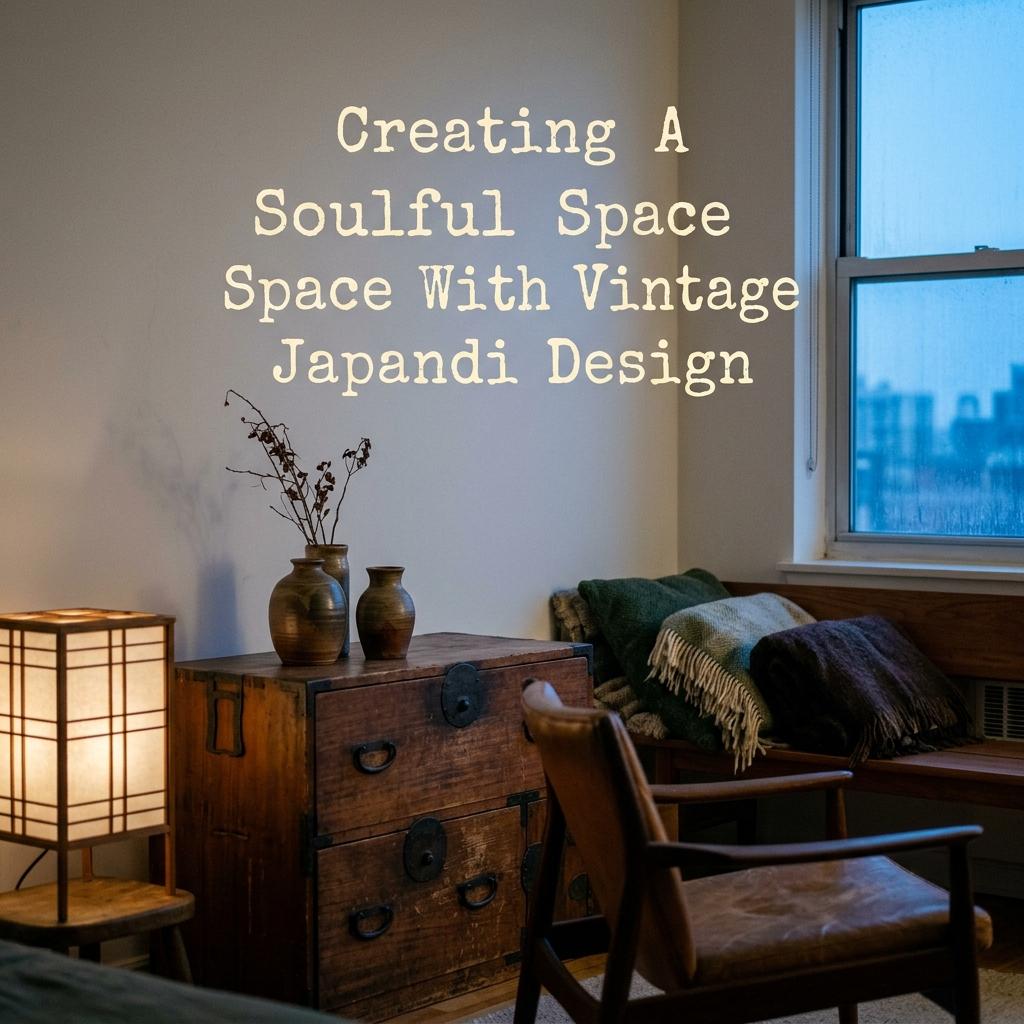 Creating A Soulful Space With Vintage Japandi Design