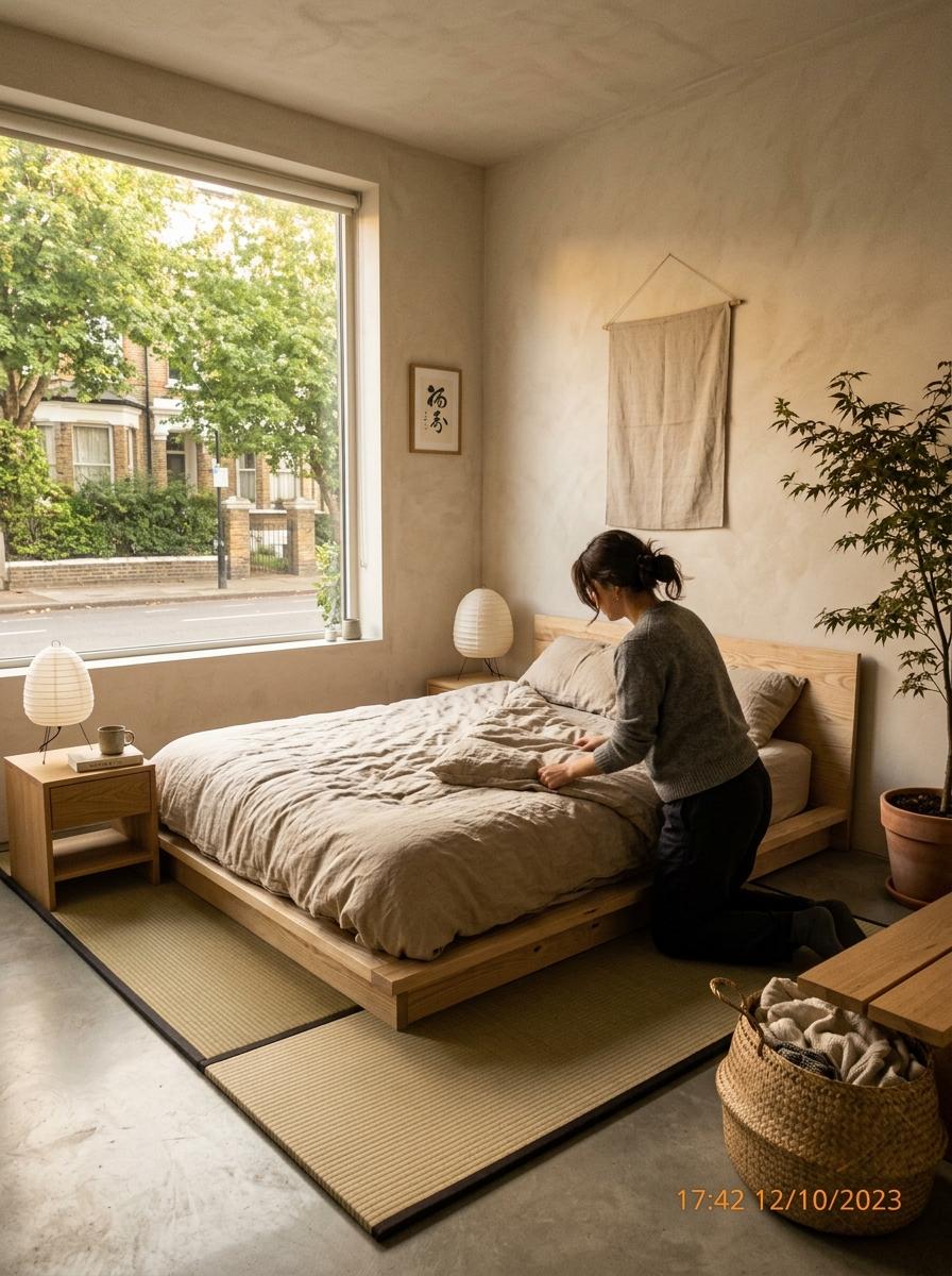 Curating A Functional Japandi Bedroom In A Minimalist Home